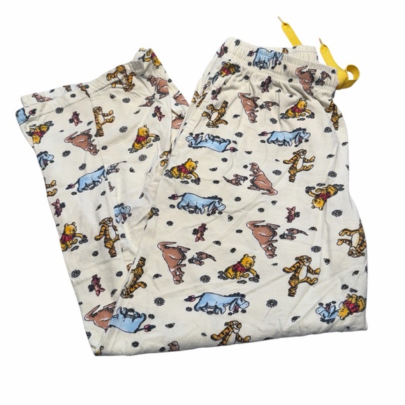 Disney Winnie The Pooh Women's Classic Character Art Loungewear Pajama Pants SzS - Picture 8 of 11